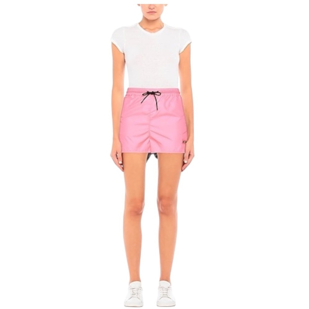MSGM Active Neon Pink High Density Athletic Shorts NWT Size L